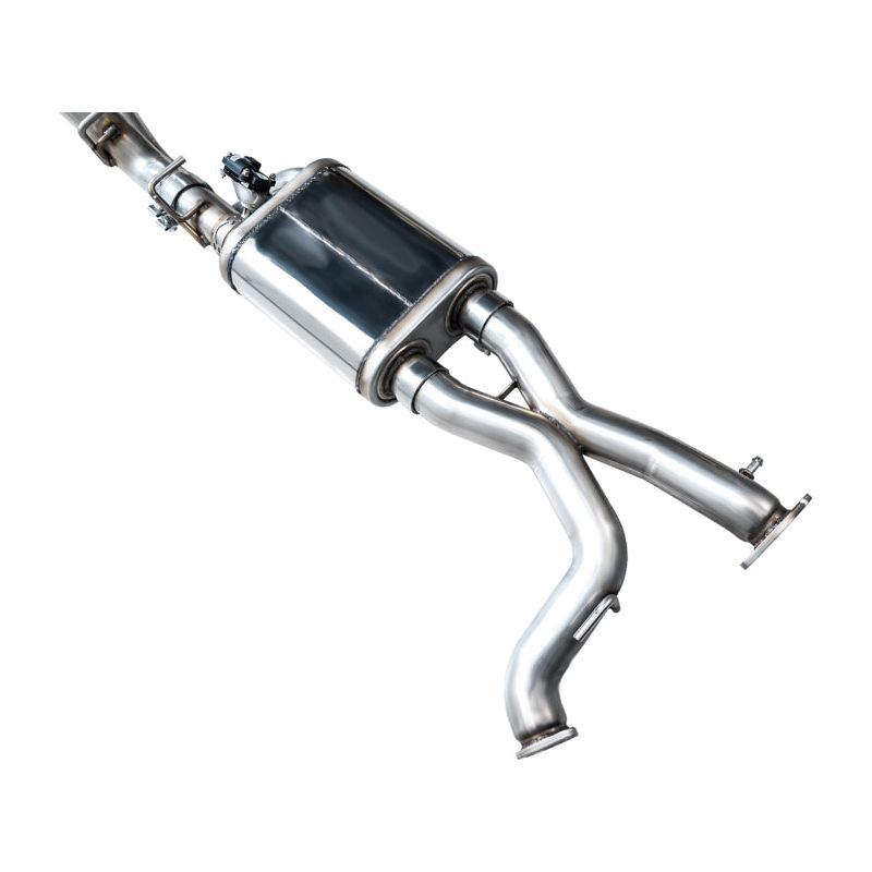 AWE Tuning 2022+ Ford Bronco Raptor 4WD Dual BashGuards Cat-Back SwitchPath Exhaust (No Tips)