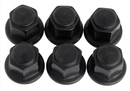 Ford Racing M12 x 1.5 Black Lug Nut - Set of 6 M-1012-BR
