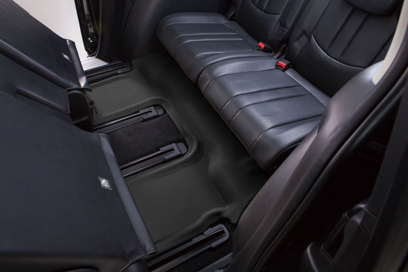 3D MAXpider 2007-2012 Mercedes-Benz GL-Class X164 Kagu 3rd Row Floormats - Black L1MB01331509