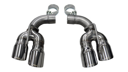 Corsa 16-17 Chevy Camaro SS 2.75in Inlet / 4in Outlet Polished Tip Kit (For Corsa Exhaust Only) 14774