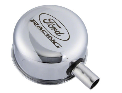 Ford Performance Parts Ford Racing Chrome Breather Cap W/ Ford Racing Logo