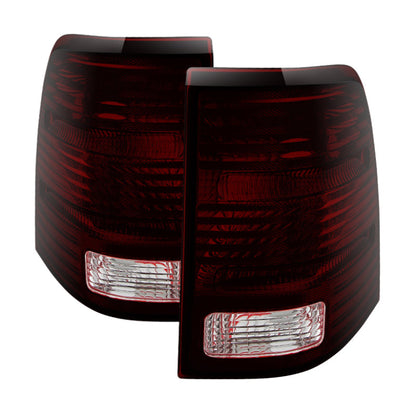 SPYDER Xtune Ford Explorer 02-05 4Door OEM Style Tail Lights Red Smoked ALT-JH-FEX02-OE-RSM 9029837