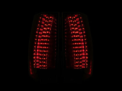 Anzo 2007-2011 Cadillac Escalade LED Taillights Chrome