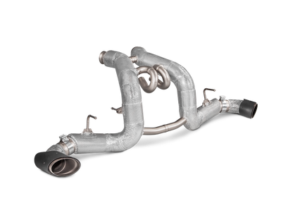 Akrapovic 16-17 McLaren 540C 570S Slip-On Line (Titanium) w/ Carbon Tips S-MC/TI/3