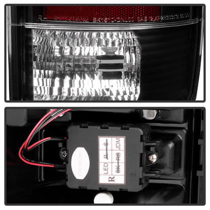 Spyder Chevy Suburban/Tahoe 1500/2500 00-06/GMC Yukon LED Tail Lights Black ALT-YD-CD00-LED-BK 5001528