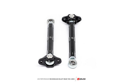 AMS Performance 2017+ Audi R8 RWD/AWD / 2015+ Lamborghini Huracan RWD Only Billet Rear Toe Links ALP.37.11.0010-1