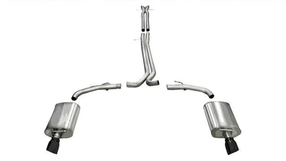 Corsa Performance 10-13 Ford Taurus SHO 3.5L V6 Turbo Sport Cat-Back Exhaust w/ Dual 4in