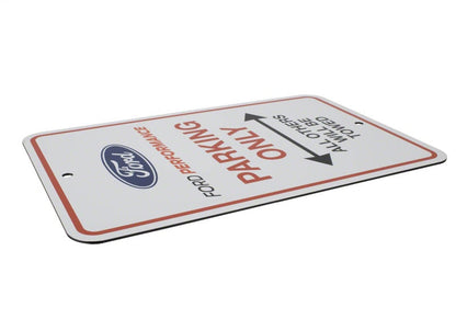 Ford Racing Ford Performance Parking Only Sign M-1827-PARK