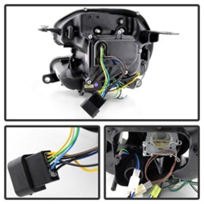 Spyder Mini Cooper 2010-2012 Projector Headlights Xenon/HID Model- DRL Blk PRO-YD-MC07-HID-DRL-BK 5080615