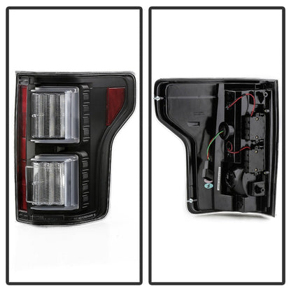 Spyder Ford F150 15-17 Light Bar LED Tail Lights (Not Compatible w/ Rear Blind Spot) - Black 5085948