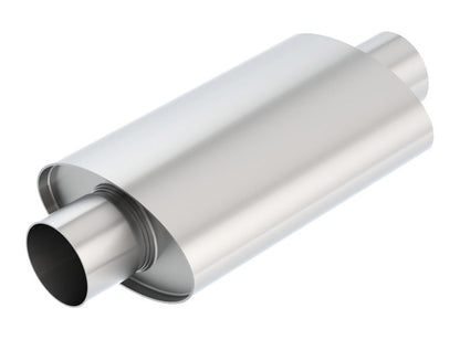 Borla XR-1 Multi-Core 3in Ctr-Ctr Oval 12in x 4.25in x 7.88in Rotary Engine Equipped Racing Muffler 400372