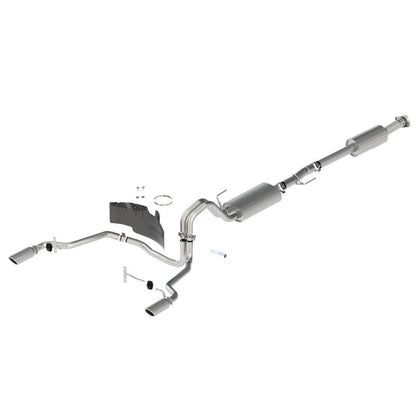 Ford Racing 21-24 F-150 Touring Rear Exit Exhaust - Chrome Tips M-5200-FTCR