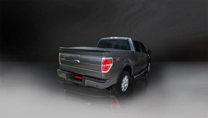 Corsa 10-10 Ford F-150 Raptor 5.4L V8 Black Sport Cat-Back Exhaust 14388BLK