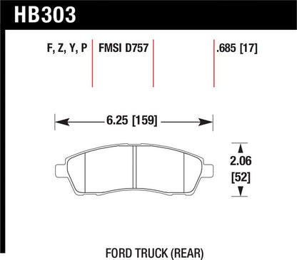 Hawk Super Duty Street Brake Pads