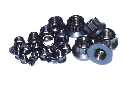 ARP 1/2-20 12PT Nut Kit 8740 Chrome Moly Black - 10 PK