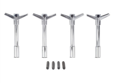 Ford Valve Cove Bolt Kit 4pk Chrome w/Ford Logo FRD302-325