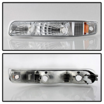 SPYDER Xtune Chevy Silverado 99-02 / Chevy Suburban/TahOE 00-06 Amber Bumper Lights Euro CBL-JH-CS99-AM-E 5064295