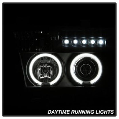 Spyder Toyota Tundra 07-13 Projector Headlights CCFL Halo LED Blk PRO-YD-TTU07-CCFL-BK 5030306