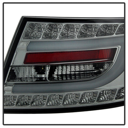 Spyder Audi A6 05-08 4Dr Sedan Only Light Bar LED Tail Lights Smke ALT-YD-AA605V2-LBLED-SM 5080776