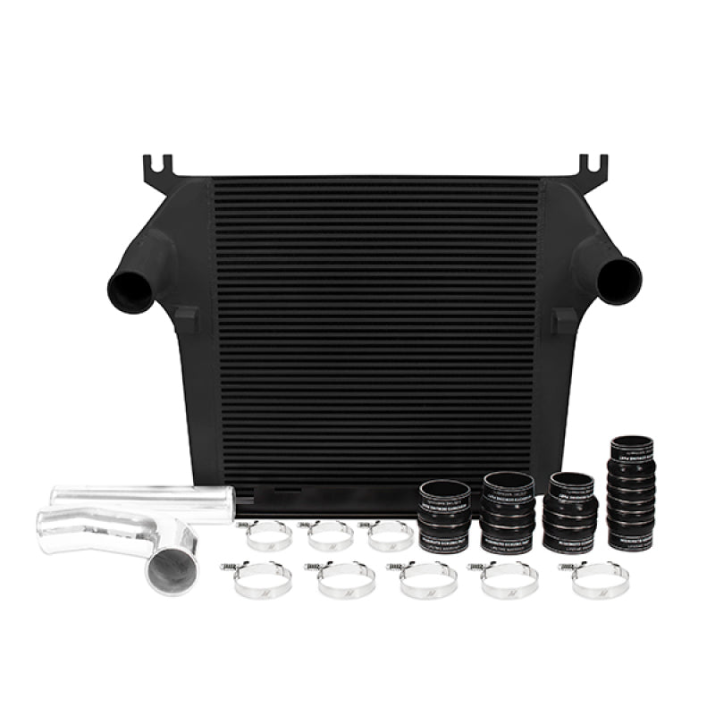 Mishimoto 10-12 Dodge 6.7L Cummins Intercooler With Pipes & Boots (Black)