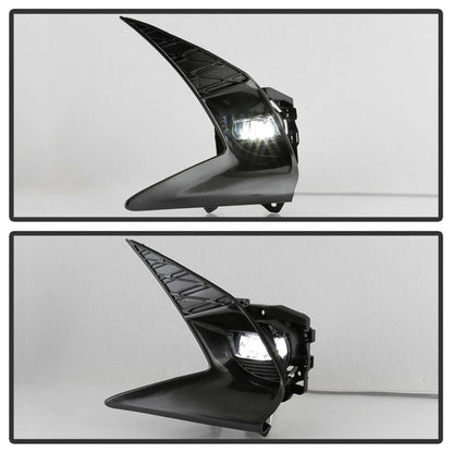 Spyder 16-18 Lexus GS (w/F-Sport Pkg) OEM LED Fog Lights w/OEM switch - Clear (FL-LGS16FS-LED-C) 9044311