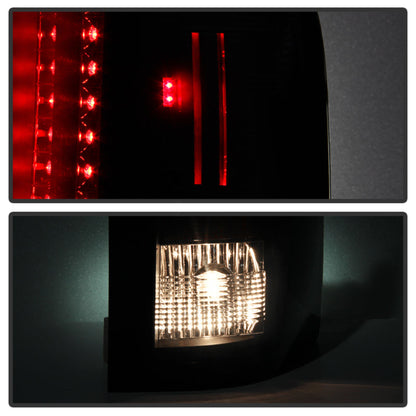 Spyder Chevy Silverado 07-13 LED Tail Lights Blk Smke ALT-YD-CS07-LED-BSM 5078032