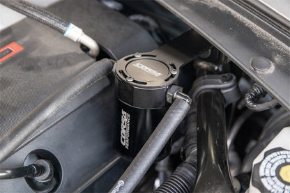 CORSA Performance Corsa 16-22 Chevrolet Camaro SS Coupe 6.2L V8 (RWD) Aluminum Oil Catch Can w/Mounting Bracket CC0007