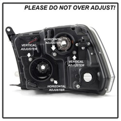 Spyder 09-16 Dodge Ram 1500 V2 Projector Headlights - Halogen - DRL - Chrome (PRO-YD-DR09V2-LBDRL-C) 5084828