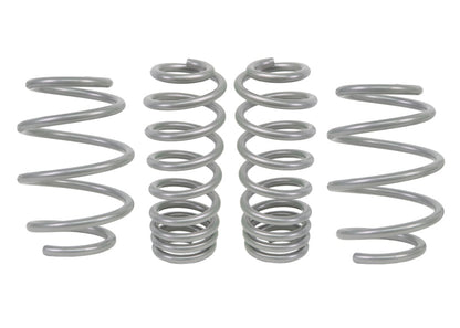 Whiteline F and R Coil Springs - lowered