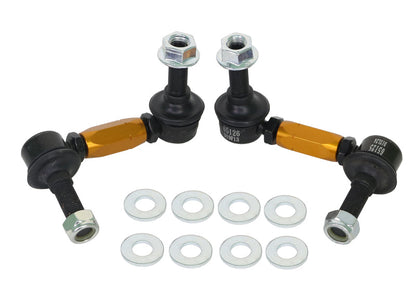 Whiteline Sway Bar Link Kit Heavy Duty Adj Steel Ball Infiniti G35 2003-2008