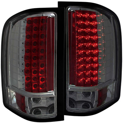 Anzo 2007-2013 Chevrolet Silverado 1500 LED Taillights Smoke