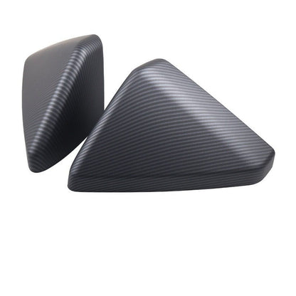 ABS Mirror Covers for Cybertruck | Carbon Fiber Pattern | 2 Finishes | TESERY