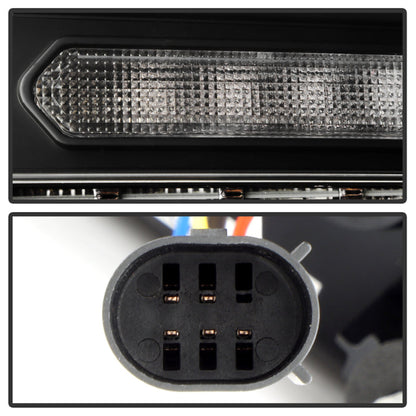 Spyder Porsche Cayenne 958 11-14 LED Tail Lights - Sequential Signal - Black 5086853