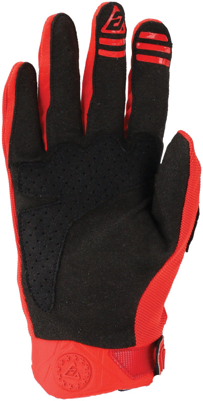 Answer 24 Peak Gloves Black/Red - XL 442780