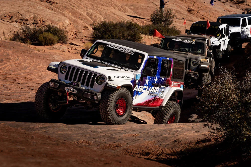 JEEP Wrangler JL 2018 - 2025 3.5" Upgraded Dynamic Lift Kits with Piggyback Shocks