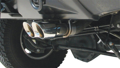 Corsa Performance 03-06 Hummer H2 6.0L V8 Polished Sport Cat-Back Exhaust