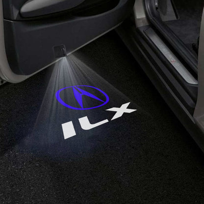 Acura ILX Door Stick On Puddle Lights Various Designs 2013–2022