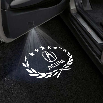 Acura RDX 1st Gen Door Stick On Puddle Lights Various Designs 2007–2012