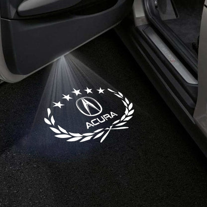 ACURA RDX 2nd Gen Premium Door Puddle Lights Various Designs 2013-2018