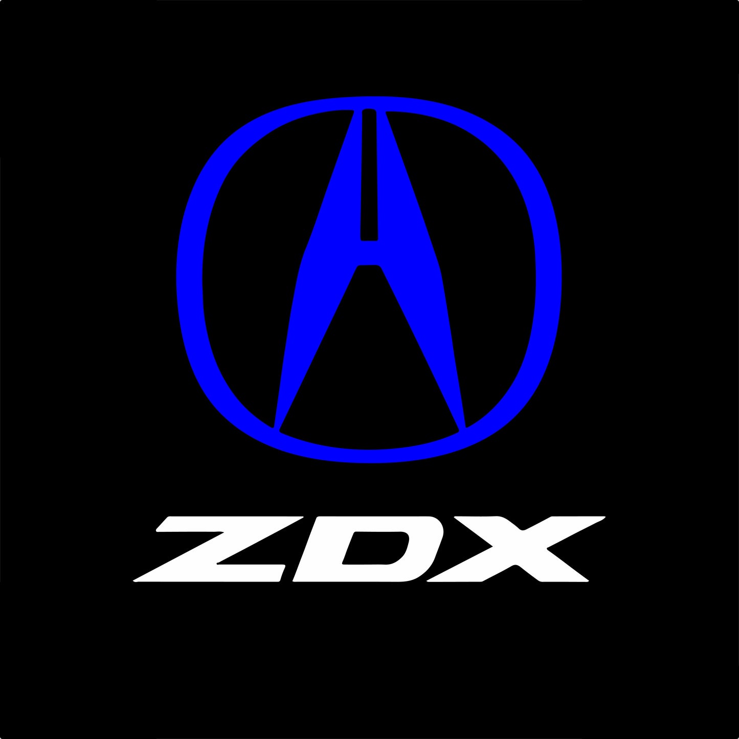 Acura ZDX 2nd Gen Door Stick On Puddle Lights Various Designs 2024-2026