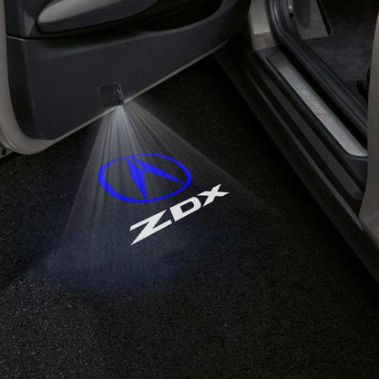 Acura ZDX 2nd Gen Door Stick On Puddle Lights Various Designs 2024-2026