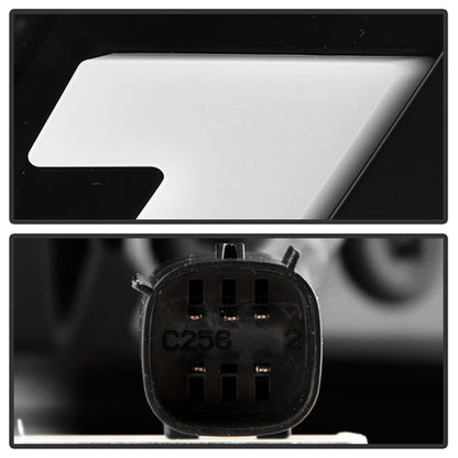 SPYDER 21-23 Ford F150 (Factory Halogent) Light Bar LED Tail Lights - Black (ALT-YD-FF15021HAL-BK) 5088772