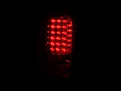 Anzo 1994-2001 Dodge Ram LED Taillights Red/Clear