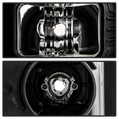 SPYDER 19-22 Dodge Ram 2500 (Halogen Only) Projector Headlights - Black PRO-YD-DR19HDHALSI-SEQ-BK 5088611
