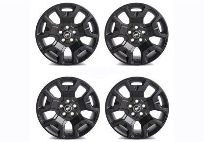 Ford Racing 2021+ Bronco Sport 17in Low Gloss Black Wheel Kit M-1007K-S17BSB