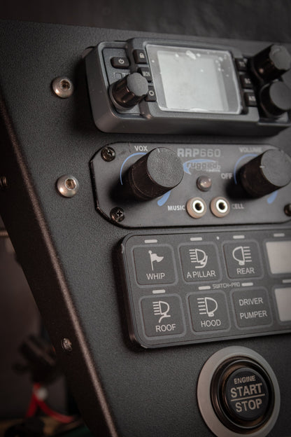 2017-2025 ABM Mini Radio + Switch-Pros Mount