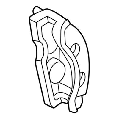 CALIPER ASM-FRT BRK (W/O BRK P