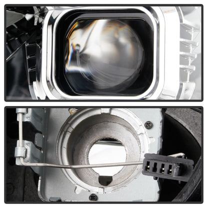 Spyder Chevy Camaro 16-18 (Do Not Fit Halogen) Projector Headlights Chrome PRO-YD-CCAM16HIDSI-SEQ-C 5087386