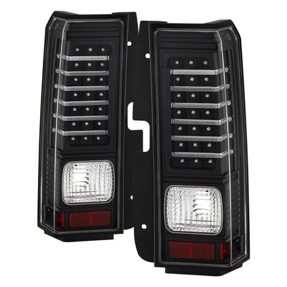 SPYDER Xtune Hummer H3 06-09 ( Non H3T ) LED Tail Lights Black ALT-ON-HH306-LED-BK 5017697
