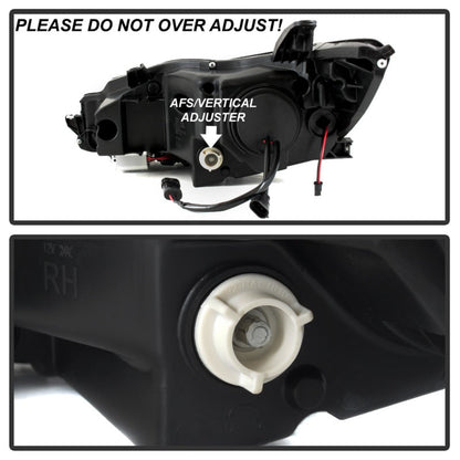 Spyder 15-17 Toyota Camry Projector Headlights - Black (PRO-YD-TCAM15-LB-BK) 5085382